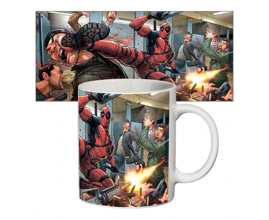 Товар распродан - Прикольная чашка Дедпул #1 - Чашки, фото 1