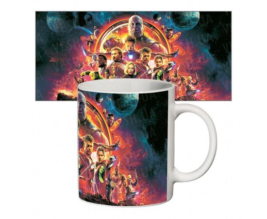 Товар распродан - Прикольная чашка Империя Марвел - Чашки, фото 1