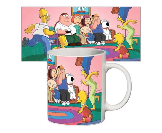 Товар распродан - Прикольная чашка Симпсоны #2 - Чашки, фото 1