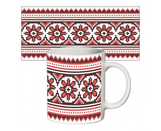 Товар распродан - Прикольная чашка Вышиванка для нее - Чашки, фото 1