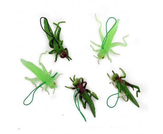 Товар распродан - Резиновый кузнечик 7 см - Игровые наборы, фото 1