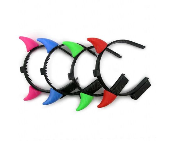 Товар распродан - Рога маленькие светящиеся - Карнавальные аксессуары, фото 1 Товар распродан - Рога маленькие светящиеся - Карнавальные аксессуары, фото 1