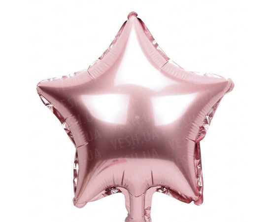 Товар распродан - Шарик (45см) Звезда розовая - Шары воздушные, фото 1