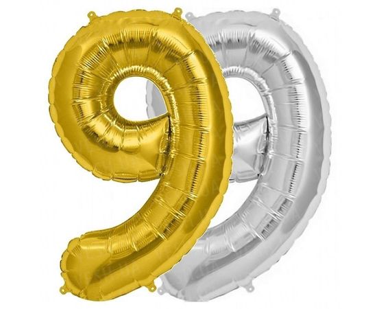 Товар распродан - Шарик Цифра 45 см 9 - Шары воздушные, фото 1
