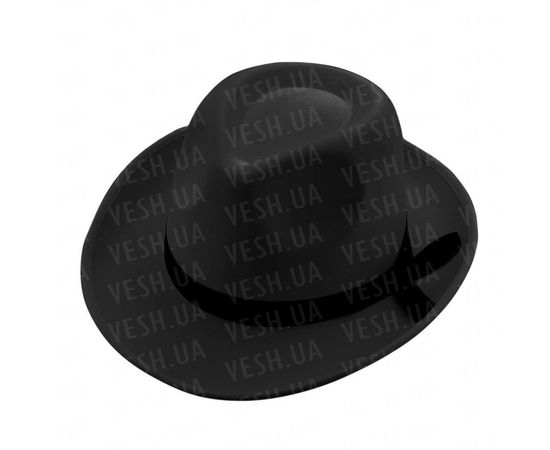 Товар распродан - Шляпа Мужская черная - Карнавальные шляпы, фото 1