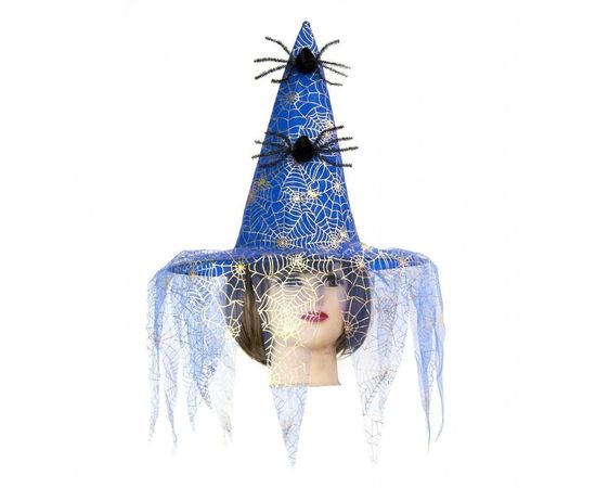Товар распродан - Шляпа Ведьмы с пауками - Карнавальные шляпы, фото 1