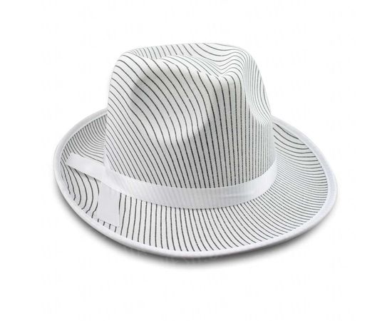 Товар распродан - Шляпа мужская Мафия белая - Карнавальные шляпы, фото 1