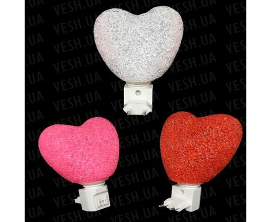 Товар распродан - Светильник Сердечко 220 V - Детские светильники, фото 1