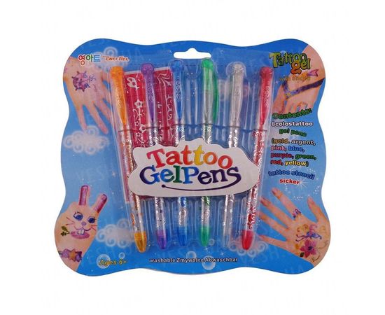 Товар распродан - Тату ручка гелиевая уп. 6 шт - Ручки канцелярские, фото 1