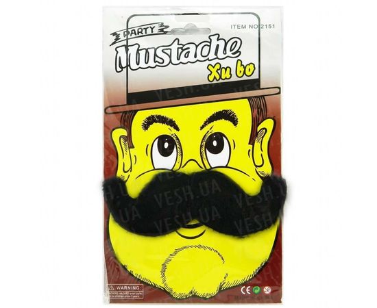 Товар распродан - Усы накладные Образы #4 - Карнавальные аксессуары, фото 1