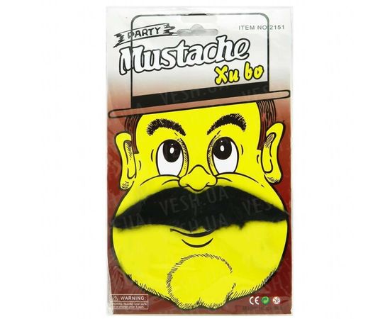 Товар распродан - Усы накладные Образы #5 - Карнавальные аксессуары, фото 1