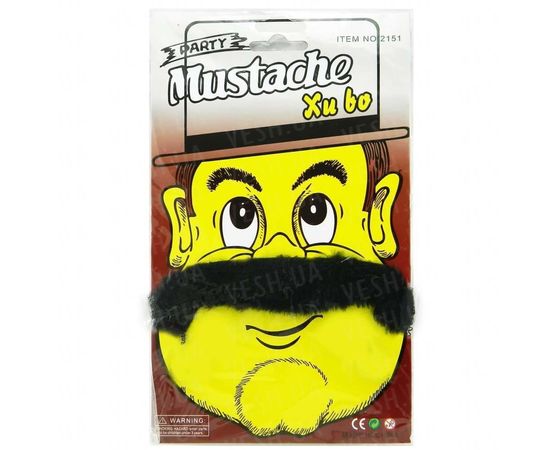 Товар распродан - Усы накладные Образы #7 - Карнавальные аксессуары, фото 1 Товар распродан - Усы накладные Образы #7 - Карнавальные аксессуары, фото 1