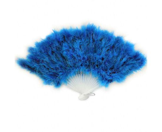 Товар распродан - Веер перо голубой - Веера, фото 1