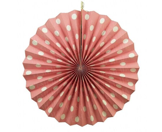 Товар распродан - Веерный круг картон 40 см розовый 0020 - Аксессуары для праздника, фото 1 Товар распродан - Веерный круг картон 40 см розовый 0020 - Аксессуары для праздника, фото 1