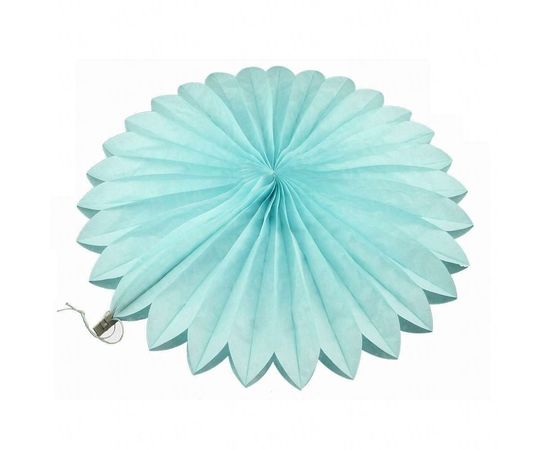 Товар распродан - Веерный круг тишью 20 см голубой 0001 - Аксессуары для праздника, фото 1 Товар распродан - Веерный круг тишью 20 см голубой 0001 - Аксессуары для праздника, фото 1