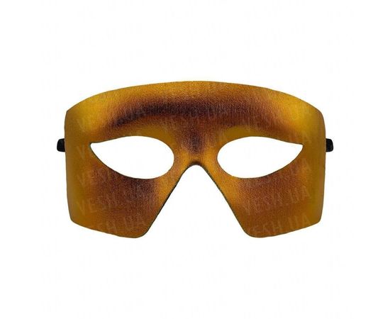 Товар распродан - Венецианская маска Мистер Х золото - Карнавальные маски, фото 1