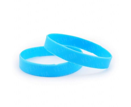 Товар распродан - Браслет силиконовый голубой - Браслеты, фото 1
