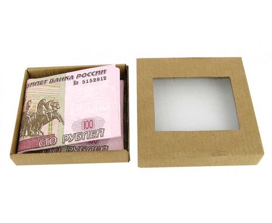 Товар распродан - Бумажник пачка рублей - Кошелкьи портмоне, фото 1