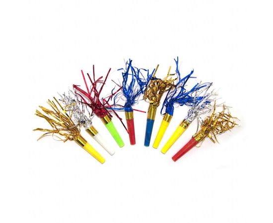 Товар распродан - Дудка Гудок фольга маленький уп. 10 шт - Аксессуары для праздника, фото 1 Товар распродан - Дудка Гудок фольга маленький уп. 10 шт - Аксессуары для праздника, фото 1