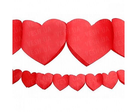Товар распродан - Гирлянда 3D Сердечко - Аксессуары для праздника, фото 1 Товар распродан - Гирлянда 3D Сердечко - Аксессуары для праздника, фото 1