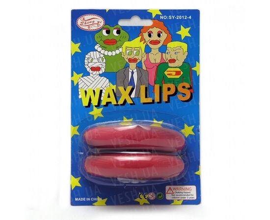 Товар распродан - Губы накладные большие - Карнавальные аксессуары, фото 1