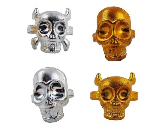 Товар распродан - Кольцо с Черепами уп. 10 шт - Аксессуары для праздника, фото 1 Товар распродан - Кольцо с Черепами уп. 10 шт - Аксессуары для праздника, фото 1