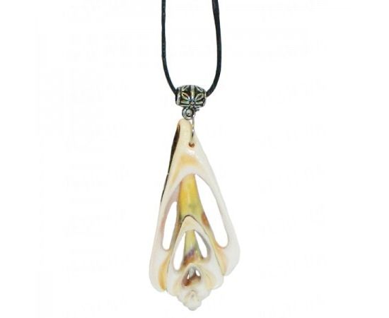 Товар распродан - Кулон Ракушка на шнурке - Аксессуары для праздника, фото 1 Товар распродан - Кулон Ракушка на шнурке - Аксессуары для праздника, фото 1