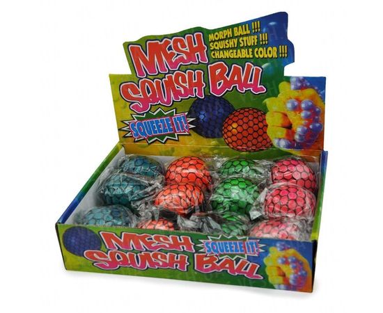 Товар распродан - Лизун Мозги из сетки большой - Пластилин, фото 1