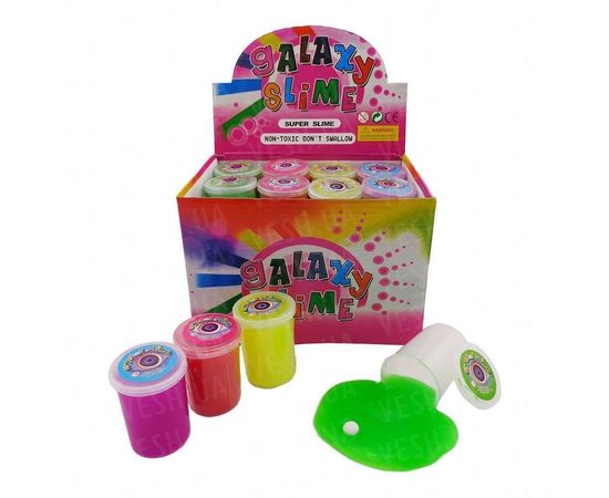 Товар распродан - Лизун слим большой цветной - Пластилин, фото 1