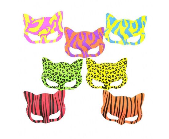 Товар распродан - Маска Кошки с принтом - Карнавальные маски, фото 1 Товар распродан - Маска Кошки с принтом - Карнавальные маски, фото 1