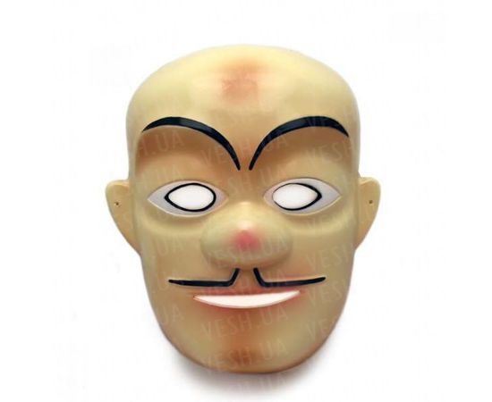 Товар распродан - Маска пластик Мистер Икс - Карнавальные маски, фото 1