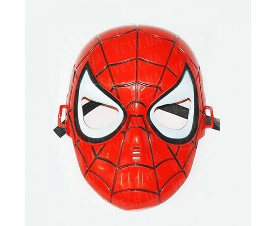 Товар распродан - Маска пластик Спайдермен - Карнавальные маски, фото 1