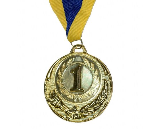 Товар распродан - Медаль Спортивная большая золото - Сувенирные значки награды, фото 1