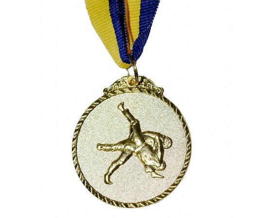 Товар распродан - Медаль Спортивная маленькая Единоборства золото - Сувенирные значки награды, фото 1 Товар распродан - Медаль Спортивная маленькая Единоборства золото - Сувенирные значки награды, фото 1
