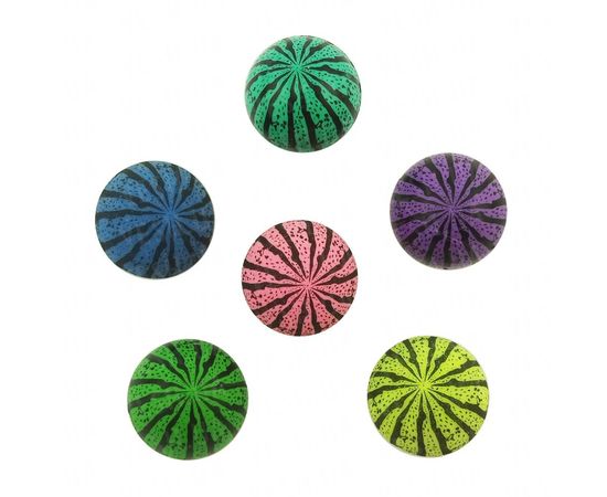 Товар распродан - Мячик попрыгунчик Арбуз 32 мм - Мячи детские, фото 1