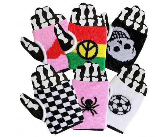 Товар распродан - Напульсники на руку с пальцем цветные - Карнавальные аксессуары, фото 1 Товар распродан - Напульсники на руку с пальцем цветные - Карнавальные аксессуары, фото 1