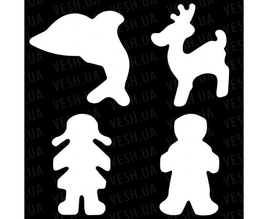 Товар распродан - Поле самоклейка для термомозаики Фигурное - Интерерные наклейки, фото 1