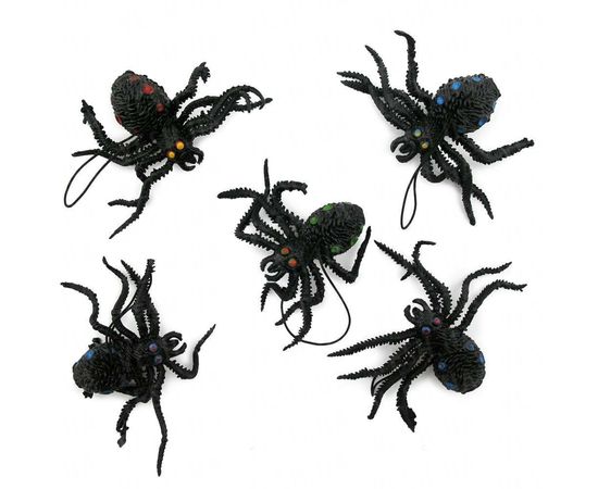 Товар распродан - Резиновый Паук 6 см - Игровые наборы, фото 1