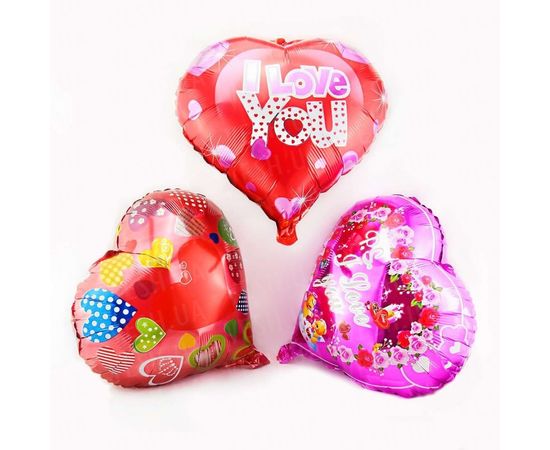 Товар распродан - Шарик (45см) Сердечко голубое - Шары воздушные, фото 1