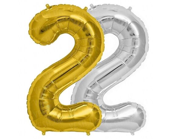 Товар распродан - Шарик Цифра 45 см 2 - Шары воздушные, фото 1