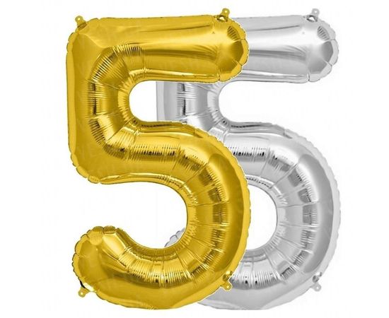 Товар распродан - Шарик Цифра 45 см 5 - Шары воздушные, фото 1
