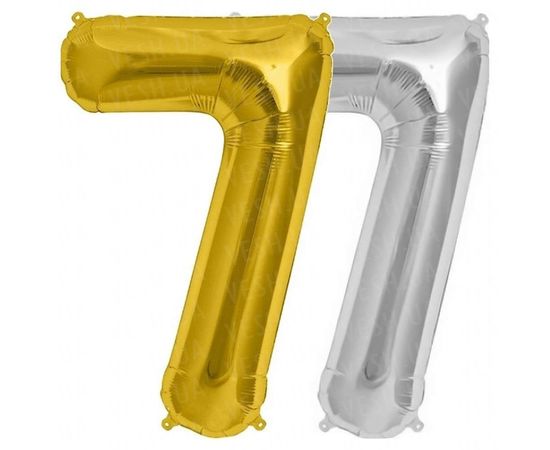 Товар распродан - Шарик Цифра 45 см 7 - Шары воздушные, фото 1