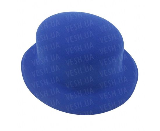 Товар распродан - Шляпа Котелок флок синяя - Карнавальные шляпы, фото 1