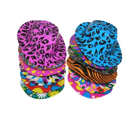 Товар распродан - Шляпа Мужская пластик с принтом - Карнавальные шляпы, фото 1