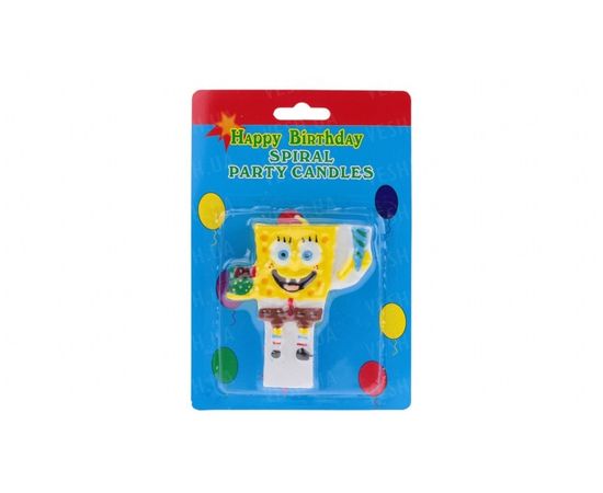 Товар распродан - Свеча sponge bob - Свечи для торта, фото 1