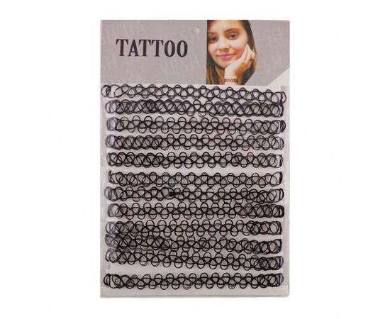 Товар распродан - Тату чокер на шею уп. 12 шт - Кулоны, фото 1