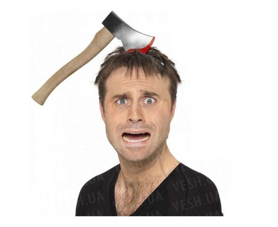 Товар распродан - Топор в голову - Карнавальные аксессуары, фото 1