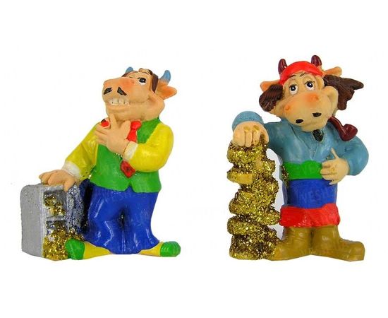 Товар распродан - УЦЕНКА Бычок персонаж мини фигурка - Детские Игровые фигурки, фото 1