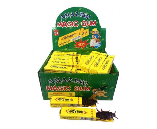 Товар распродан - Жвачка с тараканом Премиум - Оригинальные подарки, фото 1