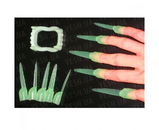 Товар распродан - Зубы + когти светонакопительные - Карнавальные аксессуары, фото 1 Товар распродан - Зубы + когти светонакопительные - Карнавальные аксессуары, фото 1